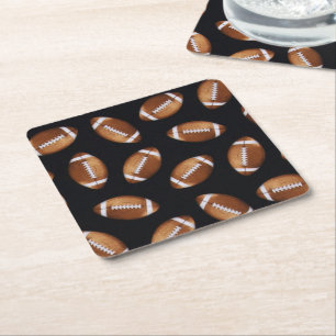Ready For Some Football? Square Paper Coaster