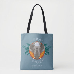 Ready for Some Yoga? - The White Lotus Tote Bag