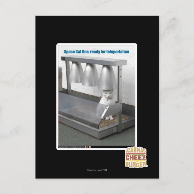 Ready for Teleportation Postcard (Front)