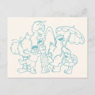 Ready for the Beach Postcard