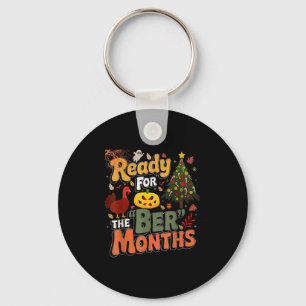 Ready For The Ber Months Fall Lover Autumnal Leave Key Ring