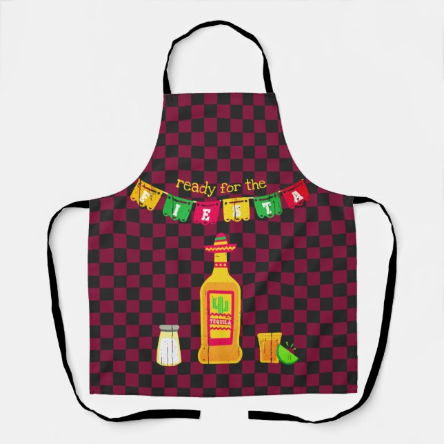 Ready for the fiesta: Cinco de Mayo celebration Apron (Front)