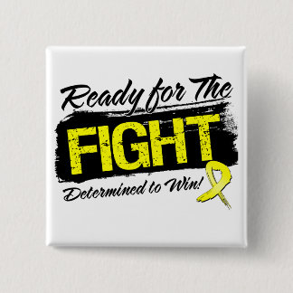 Ready For The Fight Ewing Sarcoma 15 Cm Square Badge