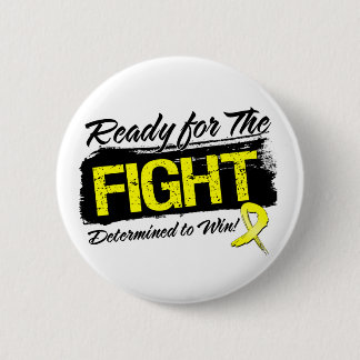 Ready For The Fight Sarcoma Cancer 6 Cm Round Badge