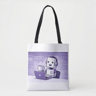 Ready for the Robots Tote Bag