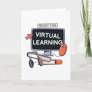 Ready for virtual learning card