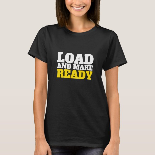 Ready Go - IPSC Accessories, Long Range, Speed Ste T-Shirt (Front)