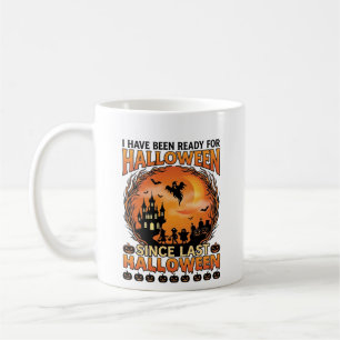 Ready Halloween Since Last Haunted Castle Ghost Ki Coffee Mug