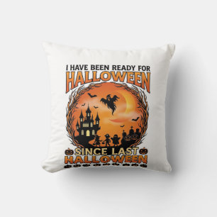 Ready Halloween Since Last Haunted Castle Ghost Ki Cushion