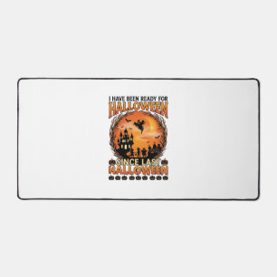 Ready Halloween Since Last Haunted Castle Ghost Ki Desk Mat