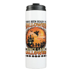 Ready Halloween Since Last Haunted Castle Ghost Ki Thermal Tumbler