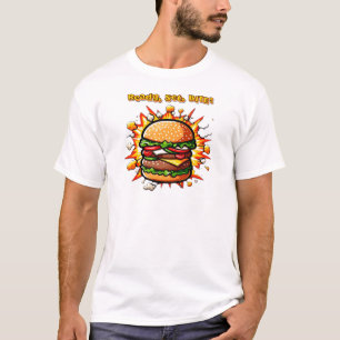 Ready, Set, Bite burger T-Shirt