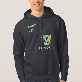 Ready Set Explore Travel lover  Hoodie
