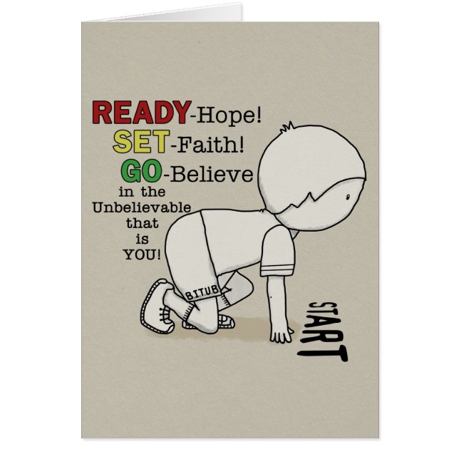 Ready, Set, Go Believe! (Front)