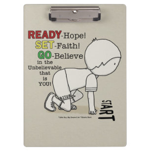 Ready, Set, Go Believe! Clipboard