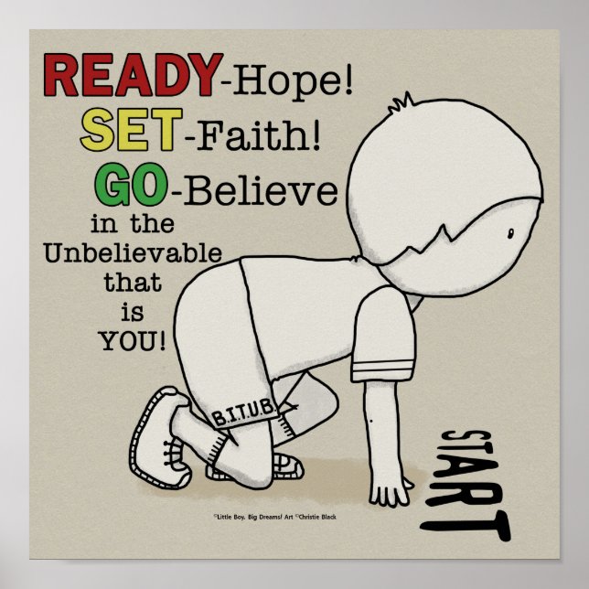 Ready, Set, Go Believe! Poster (Front)