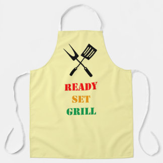 Ready, set, grill apron