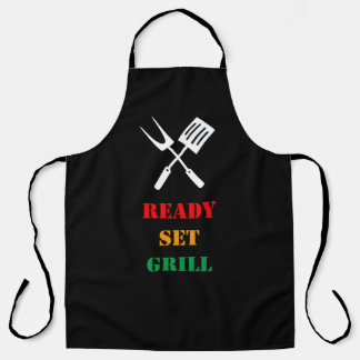 Ready, set, grill apron
