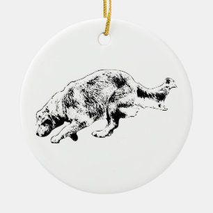 Ready-Set-Joy Golden Keepsake Ceramic Tree Decoration