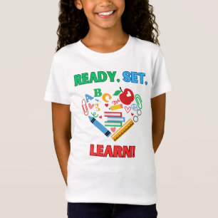 Ready Set Learn Back to School T-Shirt