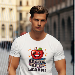 Ready, Set, Learn! Back to School T-Shirt