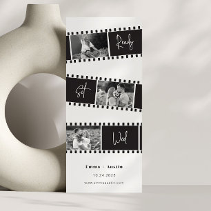 Ready Set Wed Photo Film Save The Date Invitation