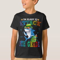 Ready To Attack 9th Grade Shark Back School