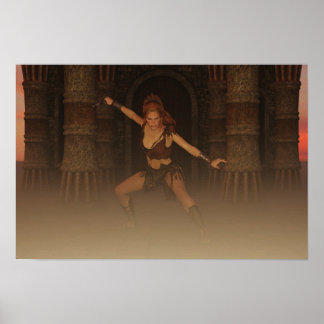 Ready To Attack Digital Art  Poster