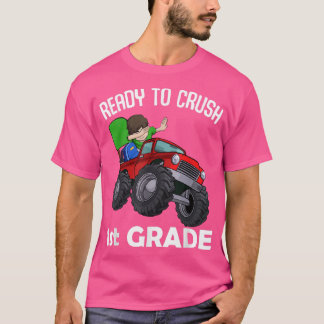 Ready To Crush 1st Grade Back To School Cool Monst T-Shirt