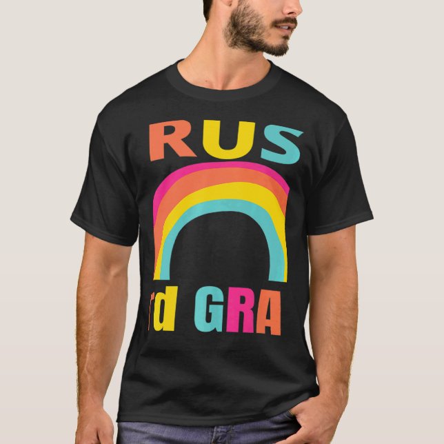 Ready to Crush 3rd Grade Back to School Rainbows T-Shirt (Front)