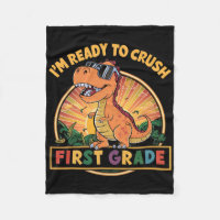 Ready To Crush First Grade 1st Day Of School Dinos