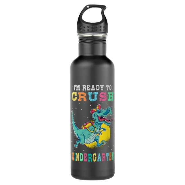 Ready to crush kindergarten 710 ml water bottle (Front)