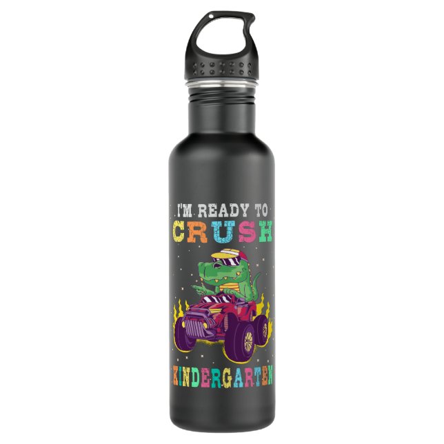 Ready to crush kindergarten 710 ml water bottle (Front)