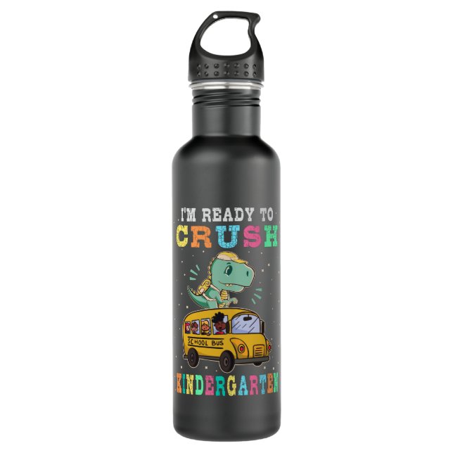 Ready to crush kindergarten 710 ml water bottle (Front)
