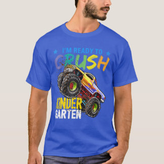 Ready To Crush Kindergarten Dinosaur Back To Schoo T-Shirt