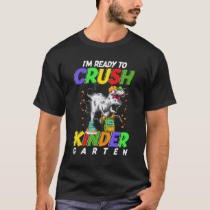 Ready To Crush Kindergarten Dinosaur Sneakers Back