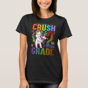 Ready To Crush Second 2nd Grade Back To School Uni T-Shirt