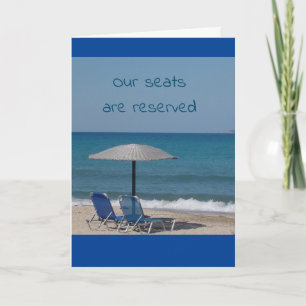 **READY TO ENJOY "YOU" & DAY AT THE BEACH** CARD