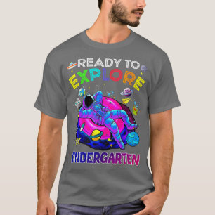 Ready to Eplore kindergarten back to school Astron T-Shirt