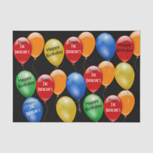 Ready to Go Personalised Birthday Tissue Paper