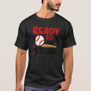 Ready To Hit 6th Grade Student Back To School Base T-Shirt