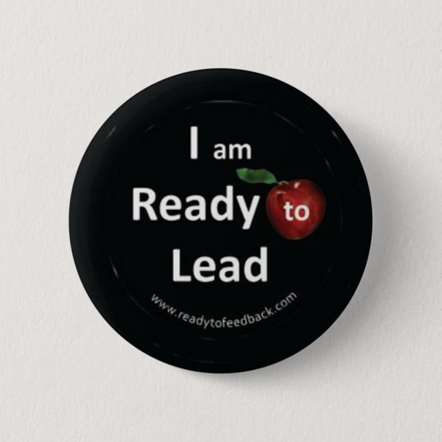 Ready to Lead Button (Front)