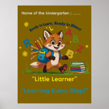 Ready to Learn, Ready to Shine!” – Kindergarten Mo