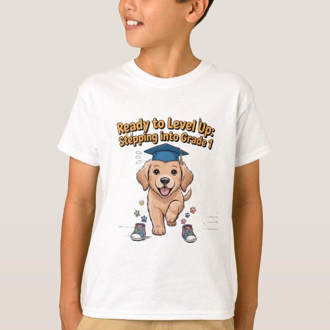 Ready to Level Up T Shirt (Front)