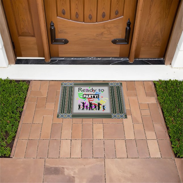 Ready To Party Doormat (Outdoor)
