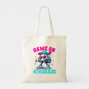 Ready To Play 4th Grade First Day Of School Tote Bag