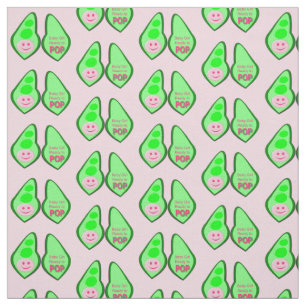 Ready to Pop Baby Girl Pink Pea Fabric