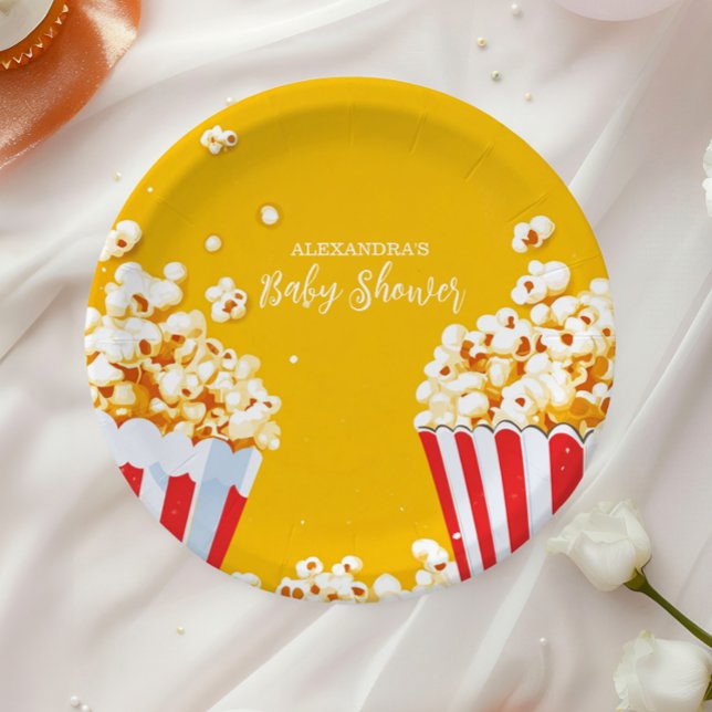 Ready to Pop Baby Shower Paper Plate (Creator Uploaded)