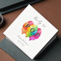 Ready to Pop Ice Cream Gradient Pink Baby Shower