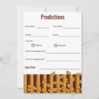 Ready to pop movie baby shower game predictions
